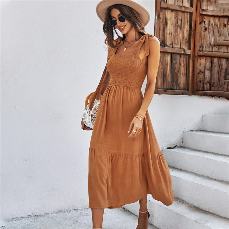 Chic Summer A-Line Dress by Elizabeth Ainsley