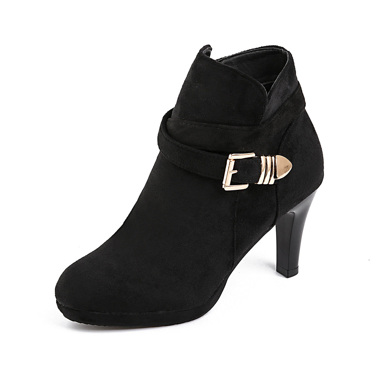 Elizabeth Ainsley Plus Size Stiletto Boots - Supportive Fit