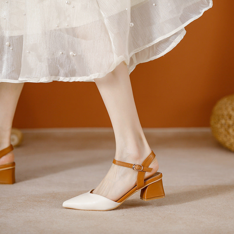 Chic Block Heel Pumps by Elizabeth Ainsley