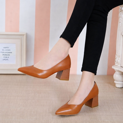 Chic Pointed Toe Heels by Elizabeth Ainsley