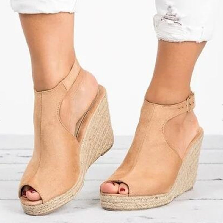Chic Platform Wedge Sandals Elizabeth Ainsley