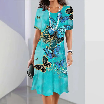 Chic Plus Size Summer Dress by Elizabeth Ainsley