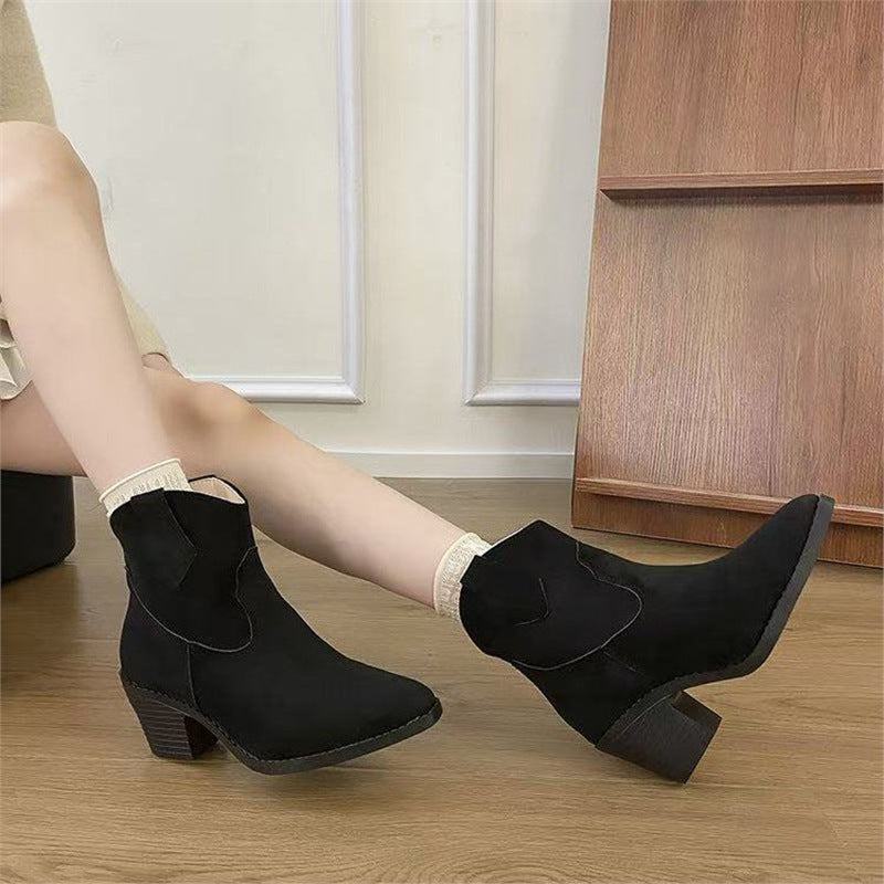 Elizabeth Ainsley Retro Bootie - Sock-Like Cuff Support
