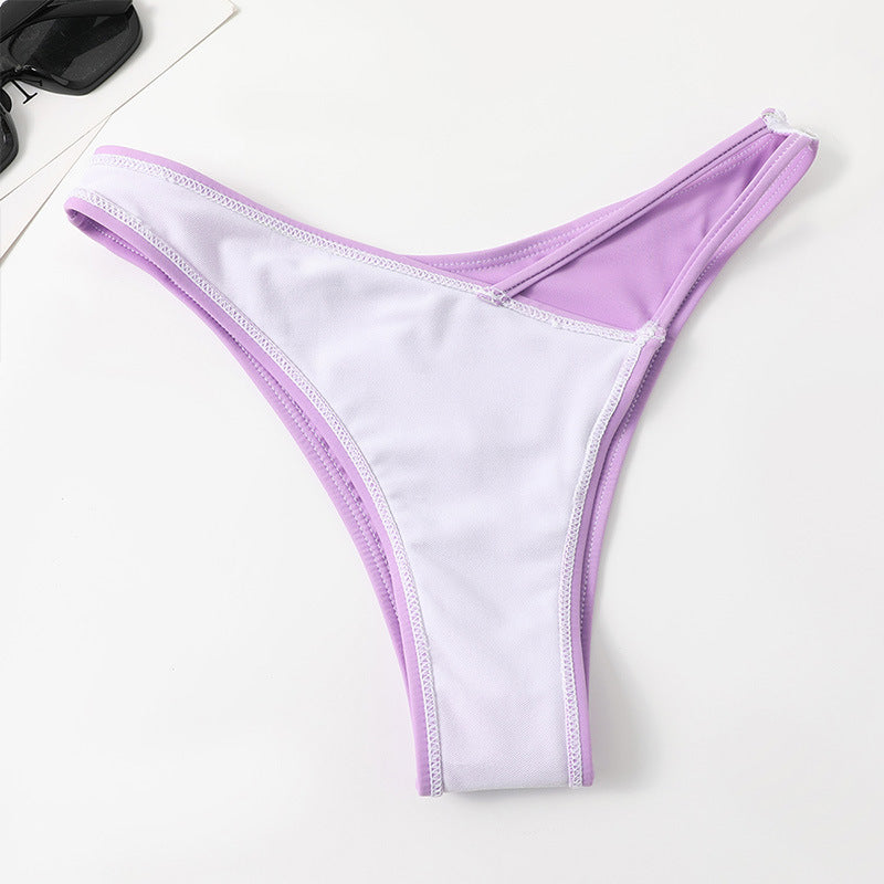 Chic One-Shoulder Elizabeth Ainsley Bikini Set