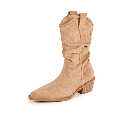 Elizabeth Ainsley Ankle Boots - Pointed Toe Comfort