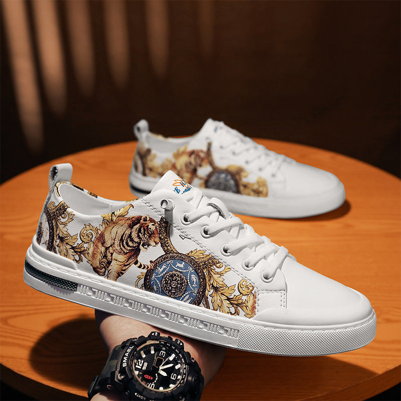 Artisan Leather Sneakers Elizabeth Ainsley Men's Everyday