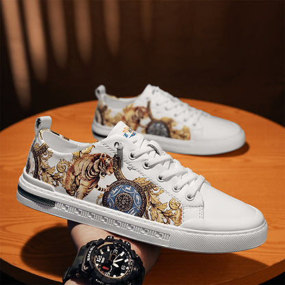 Artisan Leather Sneakers Elizabeth Ainsley Men's Everyday