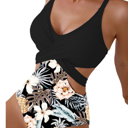 Chic Hollow Out Elizabeth Ainsley One-Piece Bikini