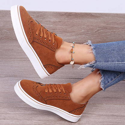 Everyday Comfort Elizabeth Ainsley Canvas Flat Sneakers