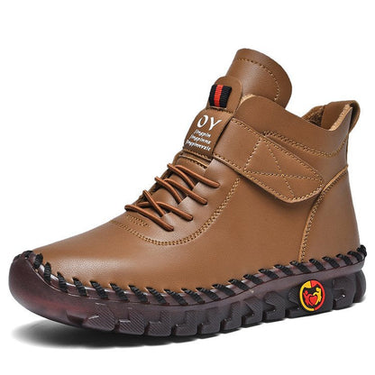 Margaret | Classic Combat-Style Orthopedic Lace-Up Boots