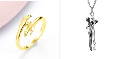 Embrace Adjustable Hug Ring – Minimalist Hand Design