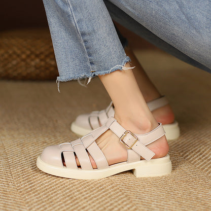 Vintage Comfort Elizabeth Ainsley Roman Sandals