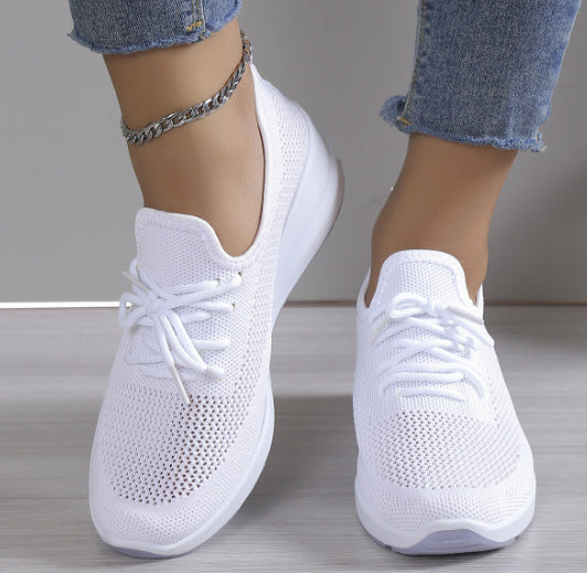 Breathable Mesh Platform Wedges by Elizabeth Ainsley