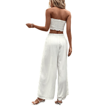 Ruffled White Set Elizabeth Ainsley Pinterest-Inspired Outfit