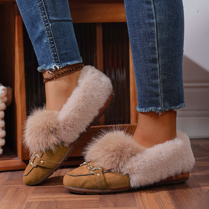 Velvet Plush Loafers by Elizabeth Ainsley