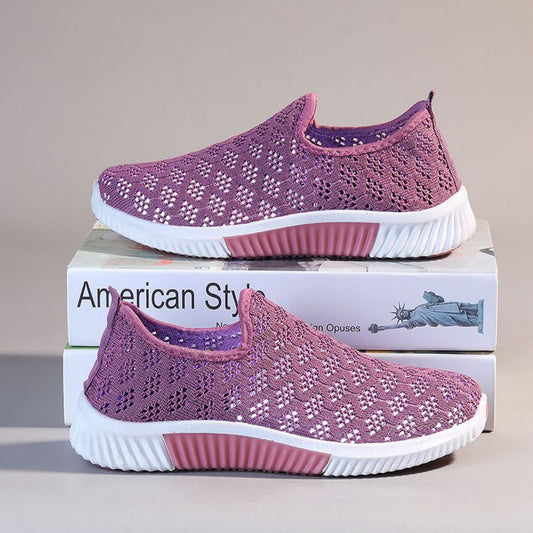 Breathable Mesh Elizabeth Ainsley Everyday Slip-On Shoes