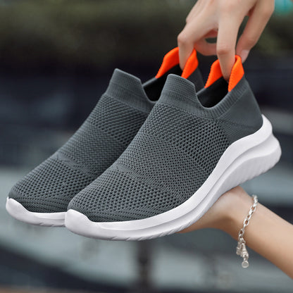 Lightweight Elizabeth Ainsley Mesh Walking Sneakers