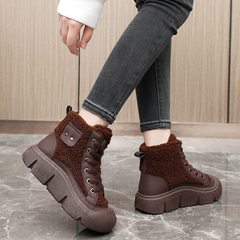 Maayan | CozyTrek Orthopedic Plush Winter Boots