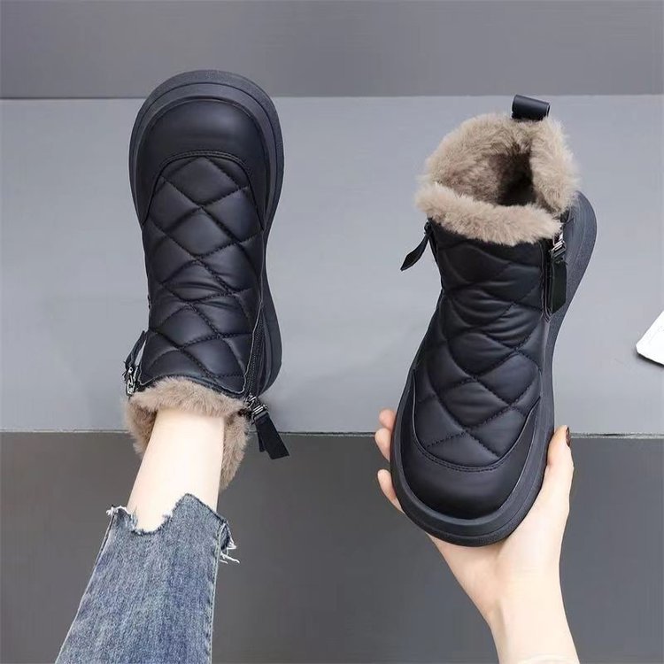 Elizabeth Ainsley Snow Boots - Waterproof Fleece Lining