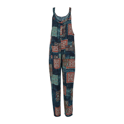 Vintage Print Elizabeth Ainsley Everyday Jumpsuit