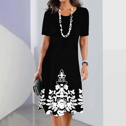 Chic Plus Size Summer Dress by Elizabeth Ainsley