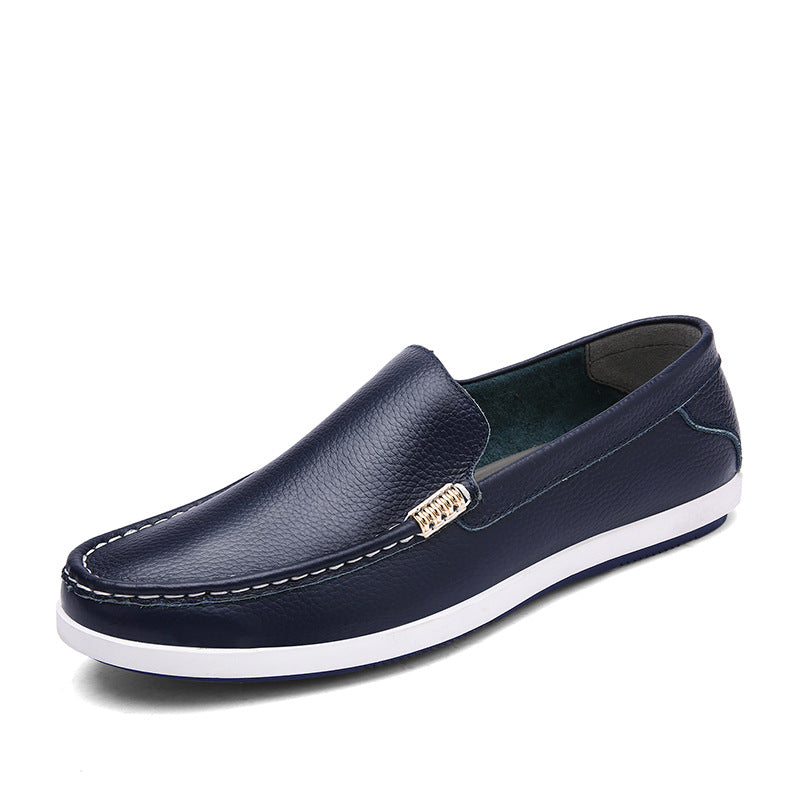Breathable Leather Loafers Elizabeth Ainsley Men’s Shoes