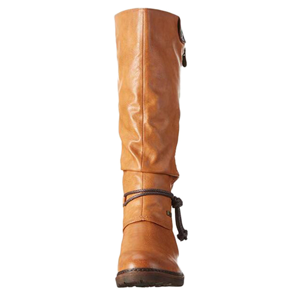 Elizabeth Ainsley High Boots - Plus Size Low Heel Comfort
