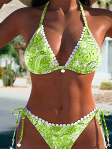 Vibrant Printed Bikini by Elizabeth Ainsley