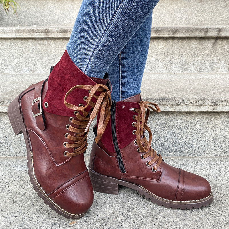 Elizabeth Ainsley Martin Boots - Chunky Heel Comfort