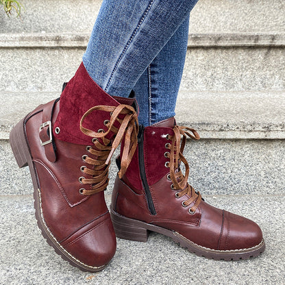Elizabeth Ainsley Martin Boots - Chunky Heel Comfort