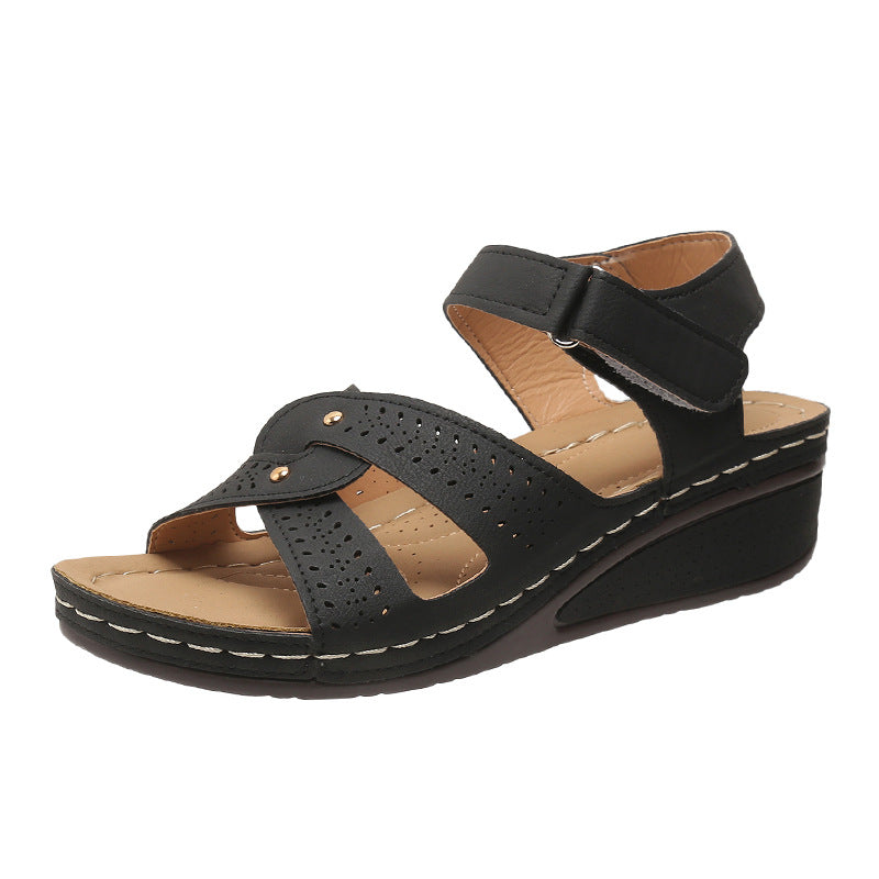 Chic Wedge Sandals by Elizabeth Ainsley