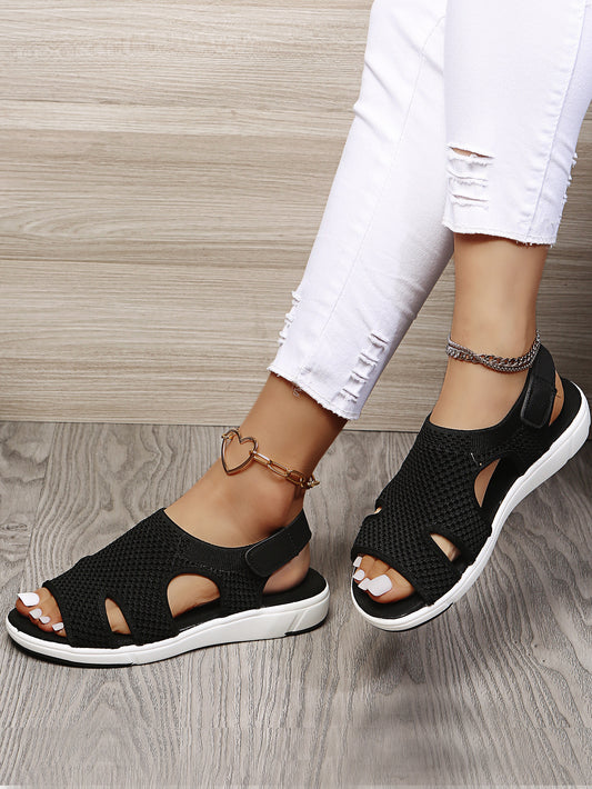 Breathable Comfort Elizabeth Ainsley Flat Sandals