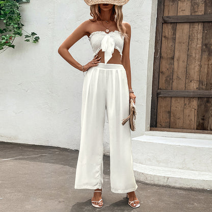 Ruffled White Set Elizabeth Ainsley Pinterest-Inspired Outfit