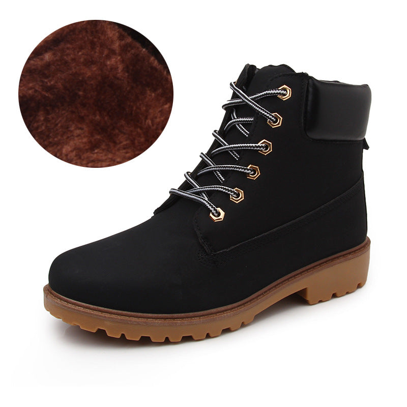 Elizabeth Ainsley High-Top Boots - Velvet Lined Comfort