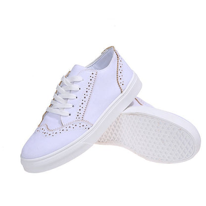 Everyday Comfort Elizabeth Ainsley Canvas Flat Sneakers