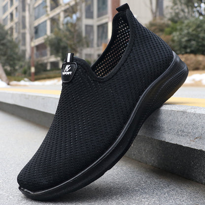 Breathable Elizabeth Ainsley Men's Flyknit Sneakers