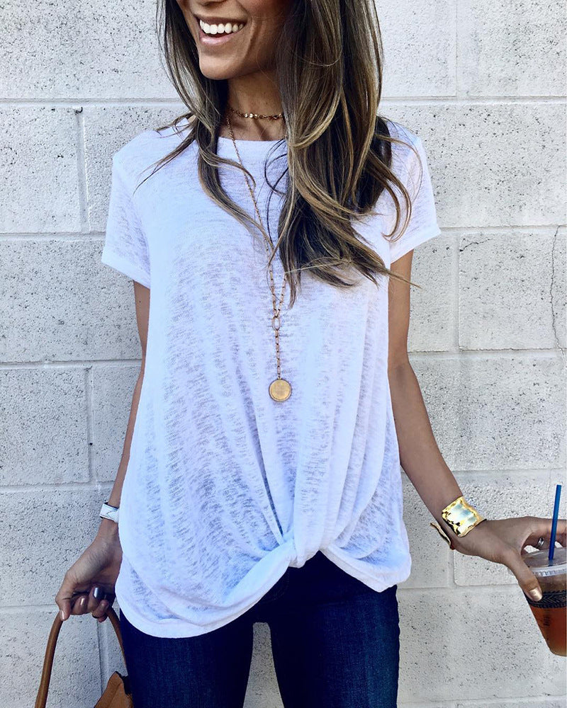 Chic Crossover Elizabeth Ainsley Summer Blouse