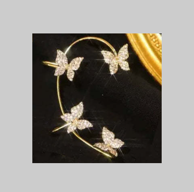 Butterfly Ear Wrap Earring