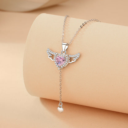 Heart Lariat Necklace