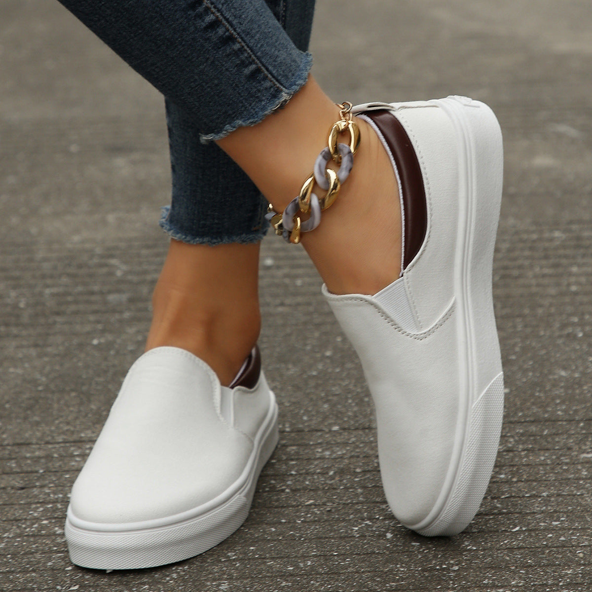 Chic Slip-On Flats by Elizabeth Ainsley