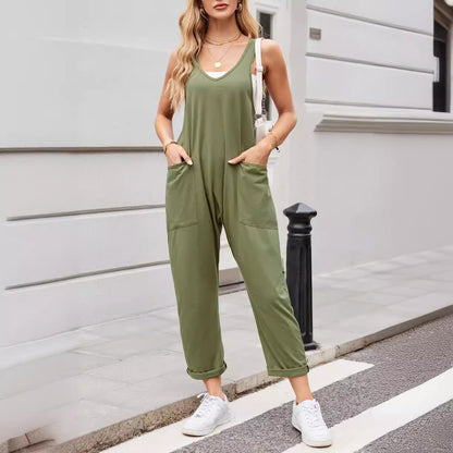 Pinterest-Inspired Elizabeth Ainsley Pocket Jumpsuit