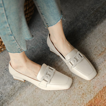 Retro Chunky Heel Pumps by Elizabeth Ainsley