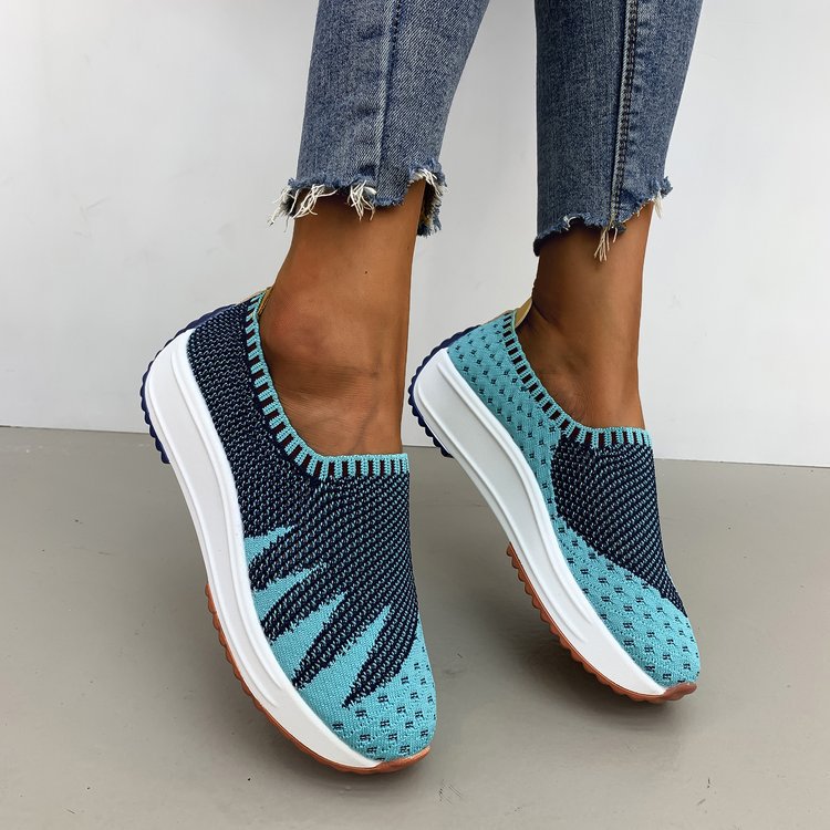 Pinterest-Inspired Elizabeth Ainsley Wedge Sneakers