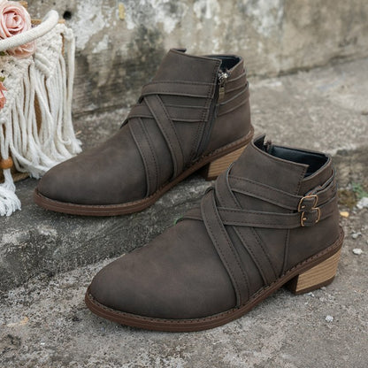 Elizabeth Ainsley Retro Boots - Vintage Comfort Design