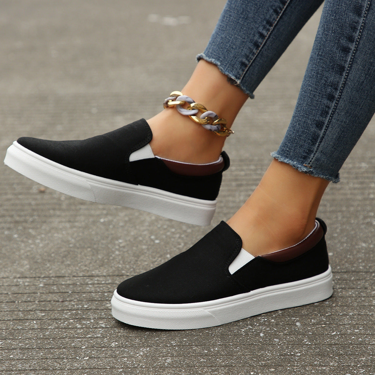 Chic Slip-On Flats by Elizabeth Ainsley