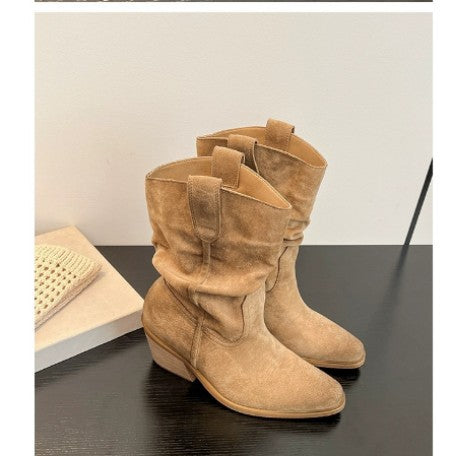 Elizabeth Ainsley Ankle Boots - Pointed Toe Comfort