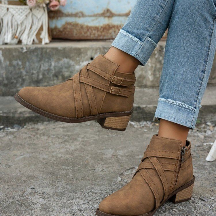 Elizabeth Ainsley Retro Boots - Vintage Comfort Design