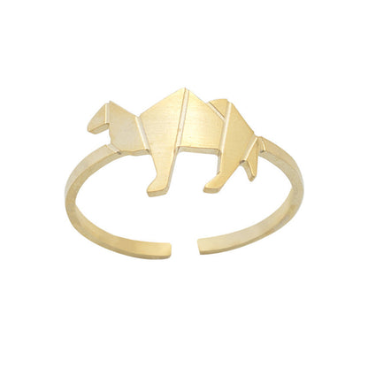 Boho Adjustable Ring Set – Lotus, Sun & Minimal Motif Bands