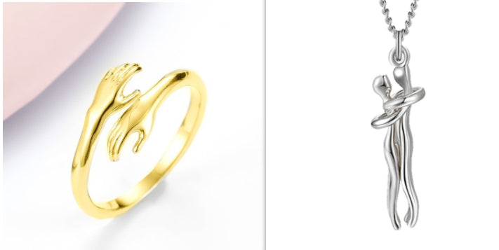 Embrace Adjustable Hug Ring – Minimalist Hand Design