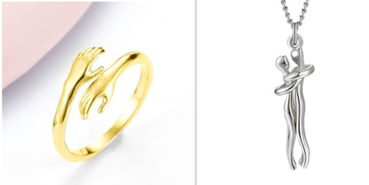 Embrace Adjustable Hug Ring – Minimalist Hand Design